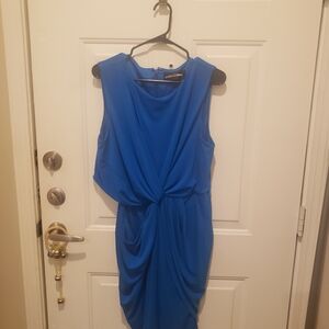 NWOT Blue Midi Dress